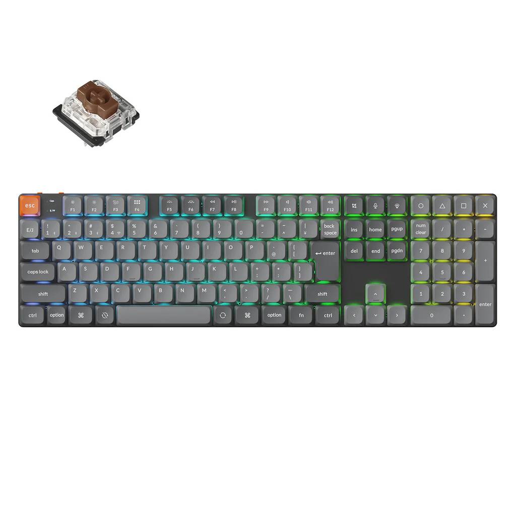 Keychron K5 Max QMK/VIA ワイヤレス カスタム メカニカルキーボード(JIS 配列)