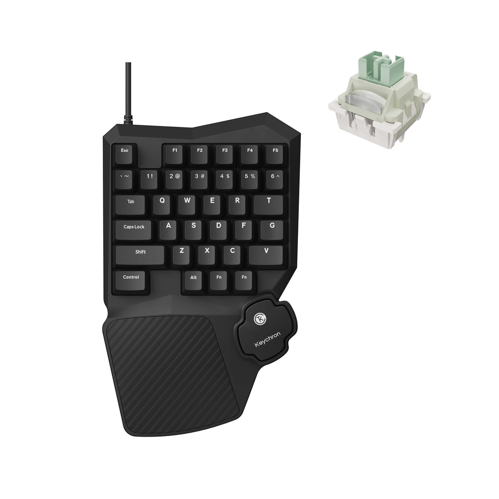 Keychron C0 HE 有線 左手デバイス 磁気スイッチ ゲーミングキーボード