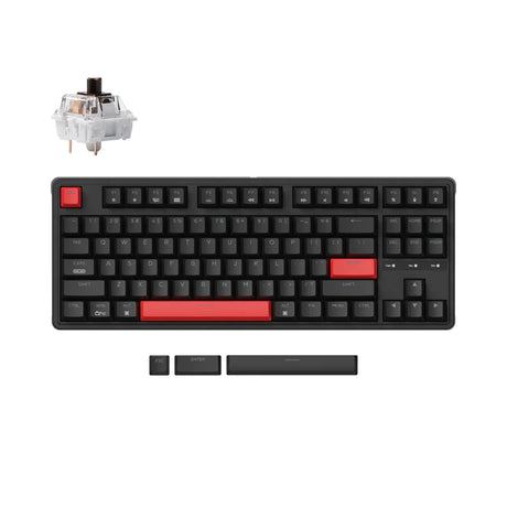 Keychron C3 Pro QMK/VIA 有線メカニカルキーボード(US ANSI配列)