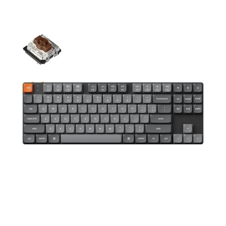 Keychron K1 Max QMK/VIA ワイヤレス カスタム メカニカルキーボード(US ANSI 配列)