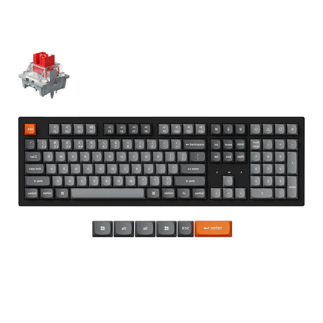 Keychron K10 Max QMK ワイヤレスメカニカルキーボード