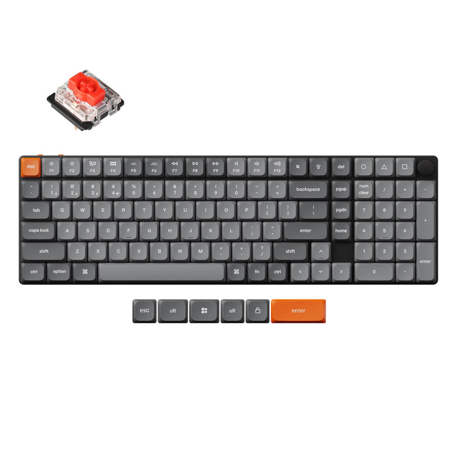 Keychron K17 Max QMK ワイヤレスカスタムメカニカルキーボード 