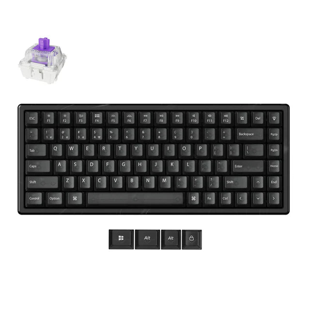 Keychron K2 HE ワイヤレス磁気スイッチカスタムキーボード - レジン