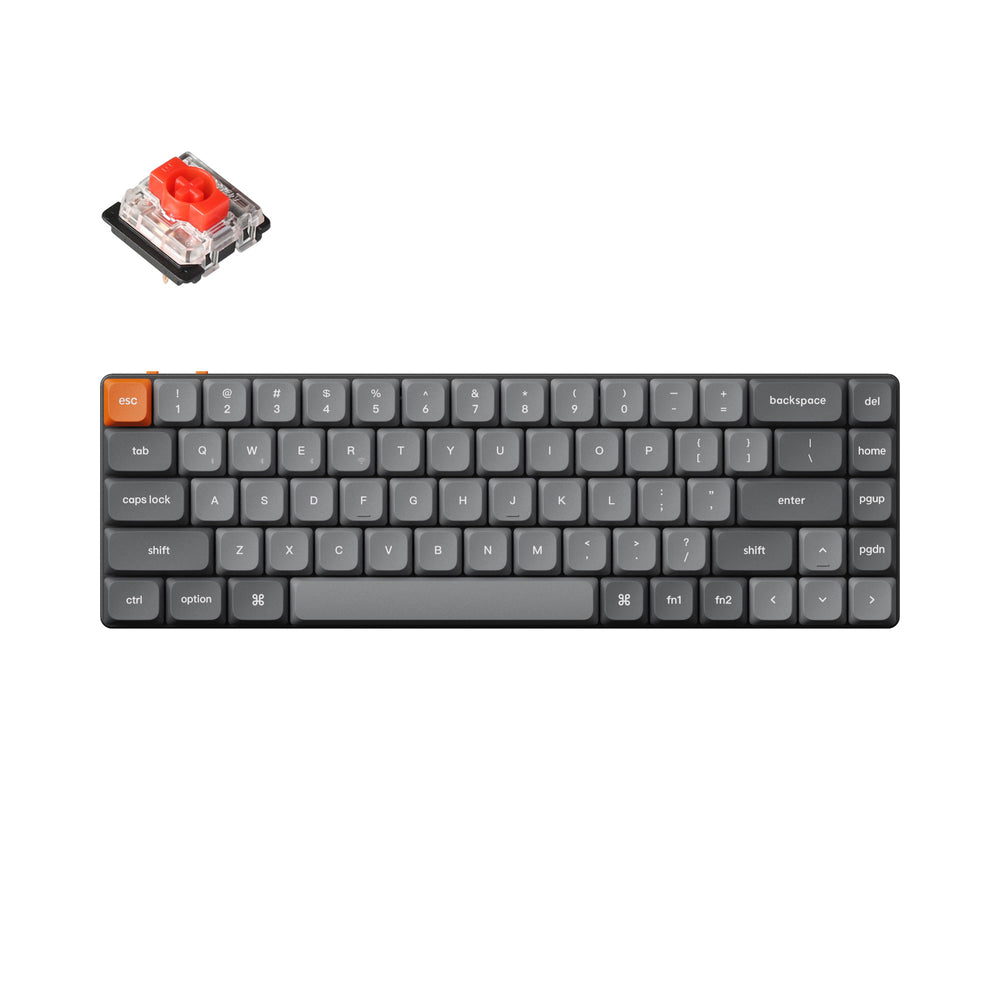 Keychron K7 Max QMK/VIA ワイヤレス カスタム メカニカルキーボード(US ANSI 配列)
