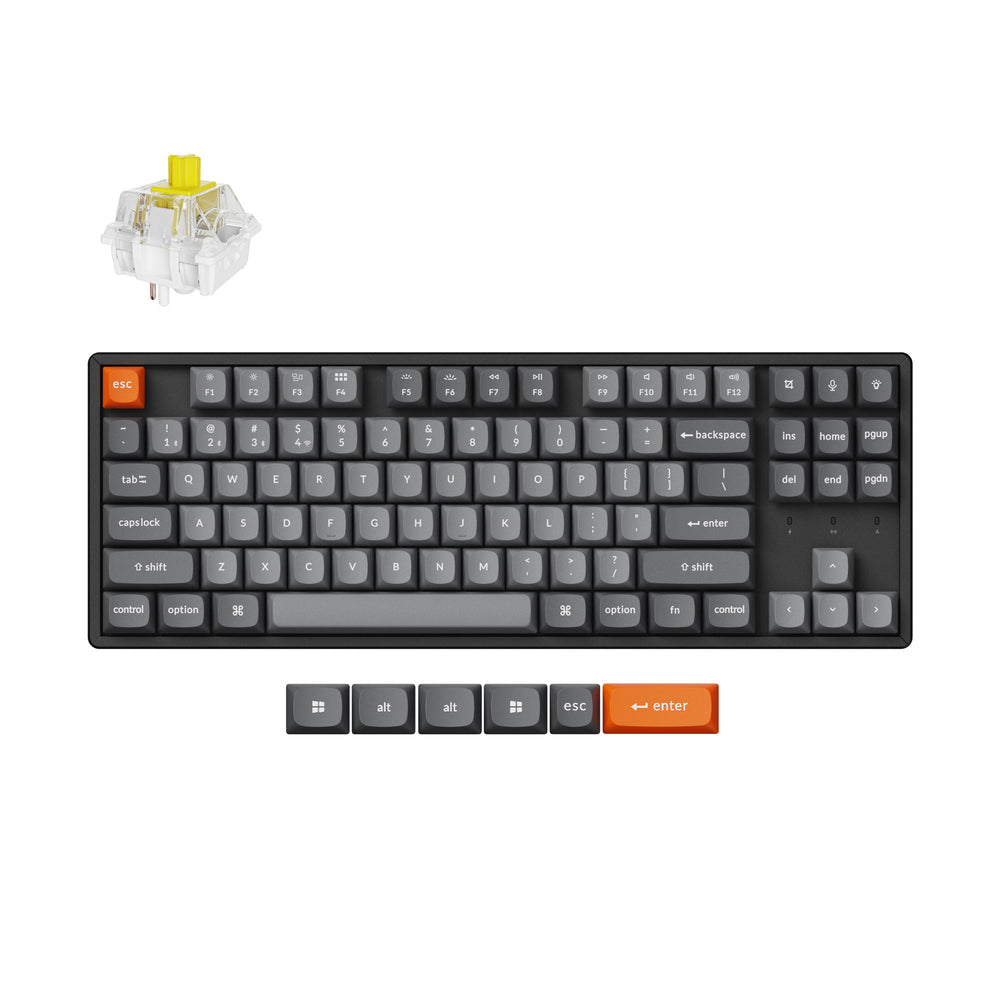 Keychron K8 Max QMK ワイヤレスメカニカルキーボード(US ANSIレイアウト)