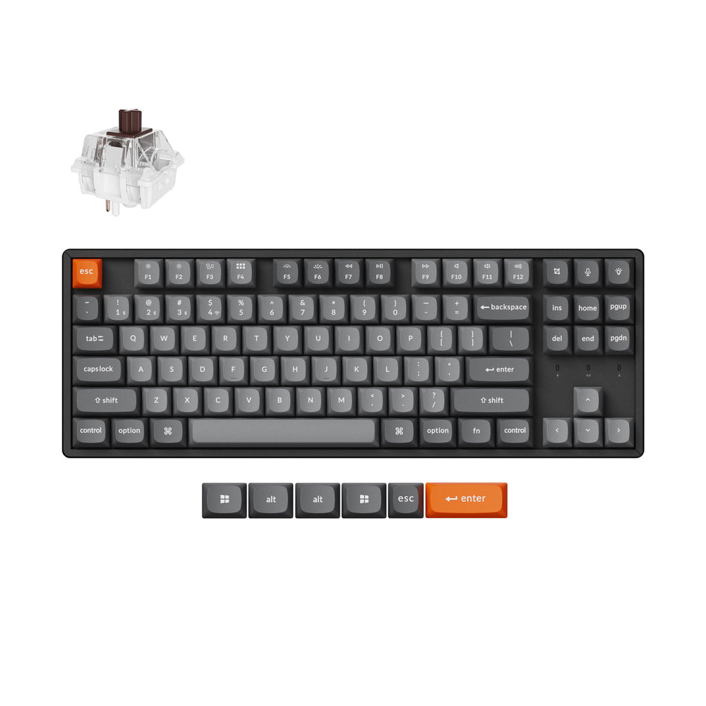 Keychron K8 Max QMK ワイヤレスメカニカルキーボード(US ANSIレイアウト)