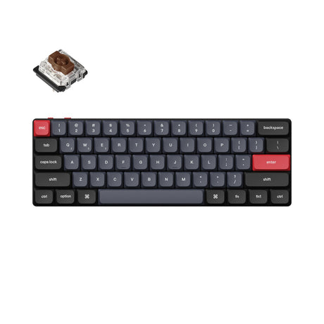 Keychron K9 Pro QMK/VIA ワイヤレス カスタム メカニカルキーボード(US ANSI 配列)