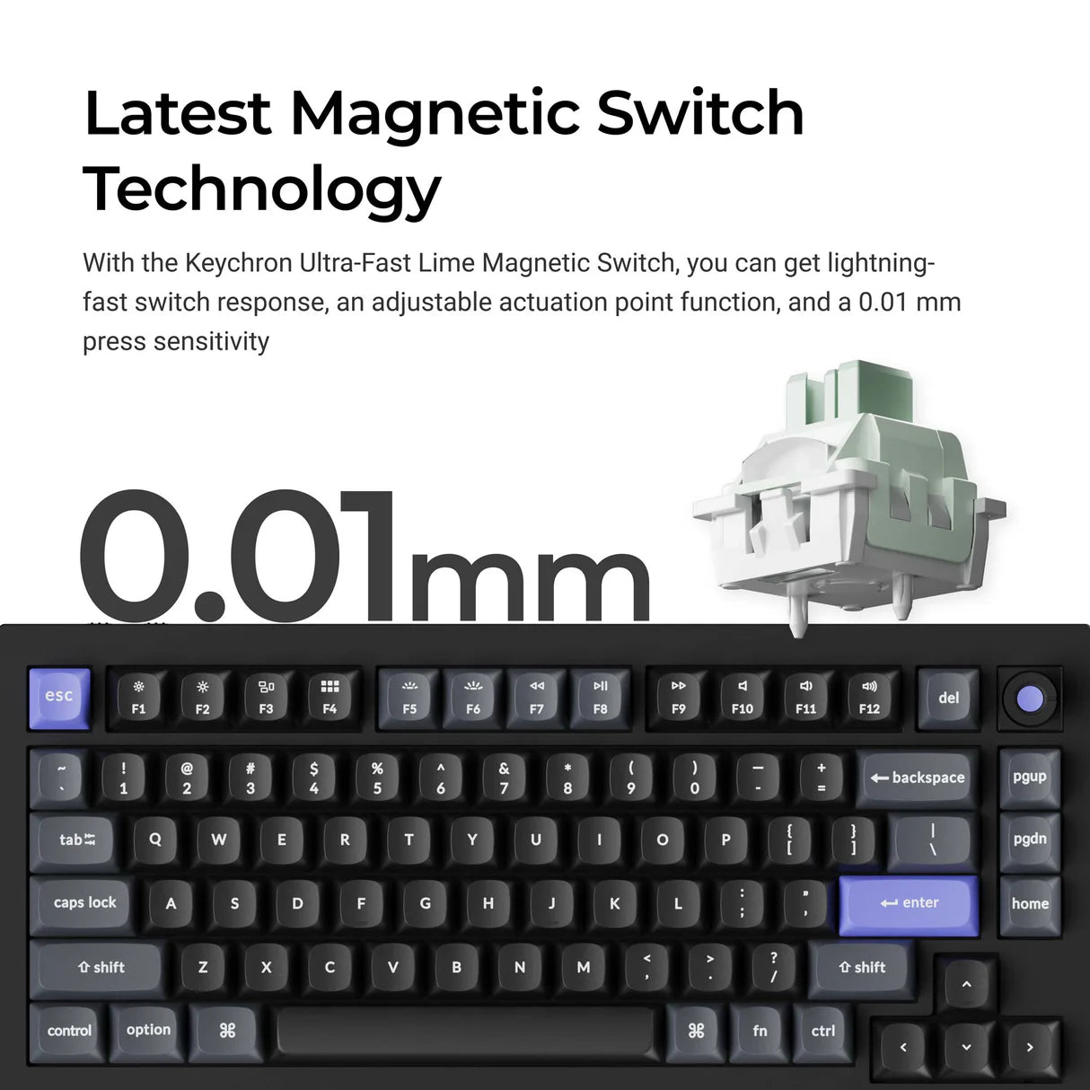 Keychron Q1 HE 8K 磁気スイッチキーボード