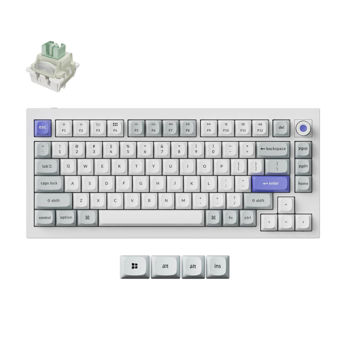 Keychron Q1 HE 8K 磁気スイッチキーボード