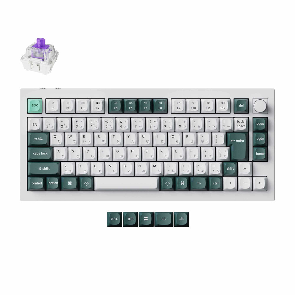Keychron Q1 HE QMK ワイヤレス カスタム キーボード(JIS配列)