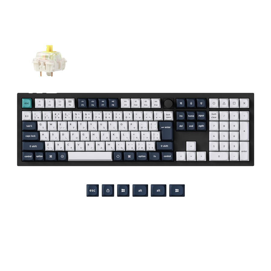 Keychron Q6 Max QMK/VIA ワイヤレス カスタム メカニカルキーボード(JIS 配列)