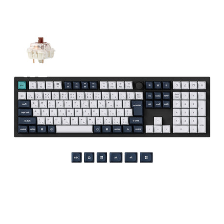 Keychron Q6 Max QMK/VIA ワイヤレス カスタム メカニカルキーボード(JIS 配列)