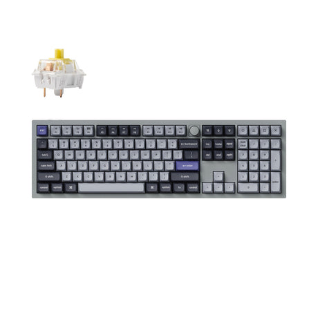 Keychron Q6 Pro QMK/VIA ワイヤレス カスタム メカニカルキーボード(US ANSI 配列)