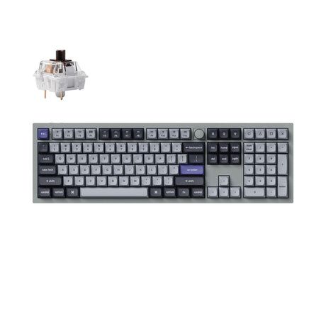 Keychron Q6 Pro QMK/VIA ワイヤレス カスタム メカニカルキーボード(US ANSI 配列)