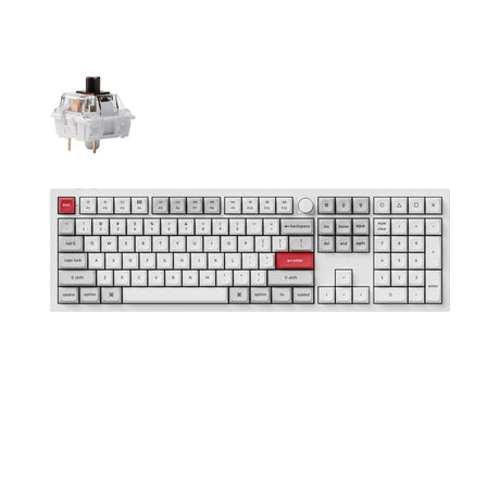 Keychron Q6 Pro QMK/VIA ワイヤレス カスタム メカニカルキーボード(US ANSI 配列)