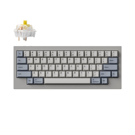 Keychron Q60 Max QMK/VIA ワイヤレス カスタム メカニカルキーボード(US ANSI 配列)