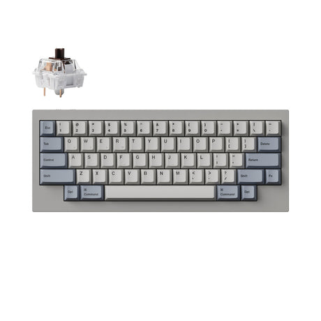 Keychron Q60 Max QMK/VIA ワイヤレス カスタム メカニカルキーボード(US ANSI 配列)