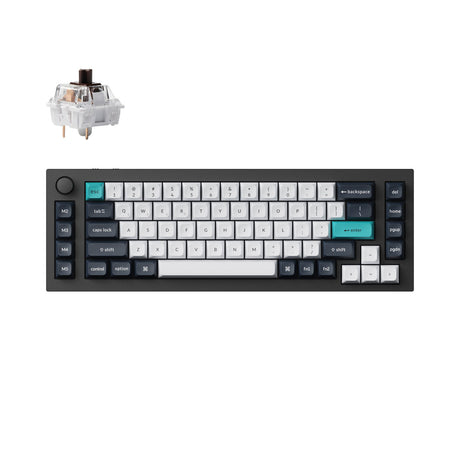 Keychron Q65 Max QMK/VIA ワイヤレス カスタム メカニカルキーボード(US ANSI 配列)