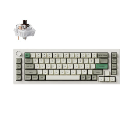 Keychron Q65 Max QMK/VIA ワイヤレス カスタム メカニカルキーボード(US ANSI 配列)