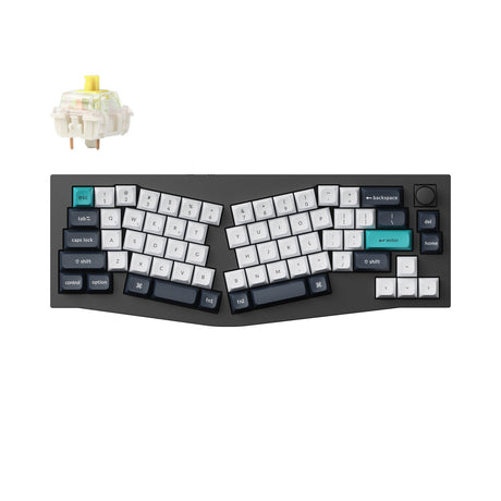 Keychron Q8 Max(Alice レイアウト)QMK/VIA ワイヤレス カスタム メカニカルキーボード(US ANSI 配列)