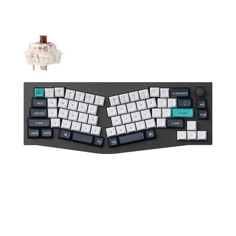 Keychron Q8 Max(Alice レイアウト)QMK/VIA ワイヤレス カスタム メカニカルキーボード(US ANSI 配列)
