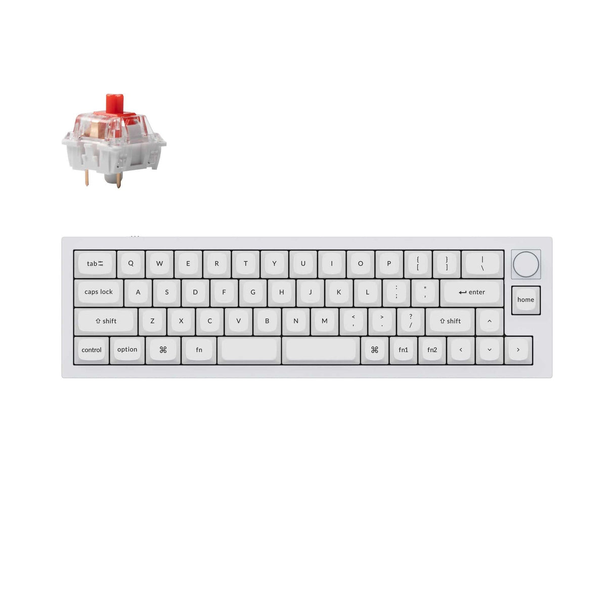 Keychron Q9 QMKカスタムメカニカルキーボード(US ANSI 配列)