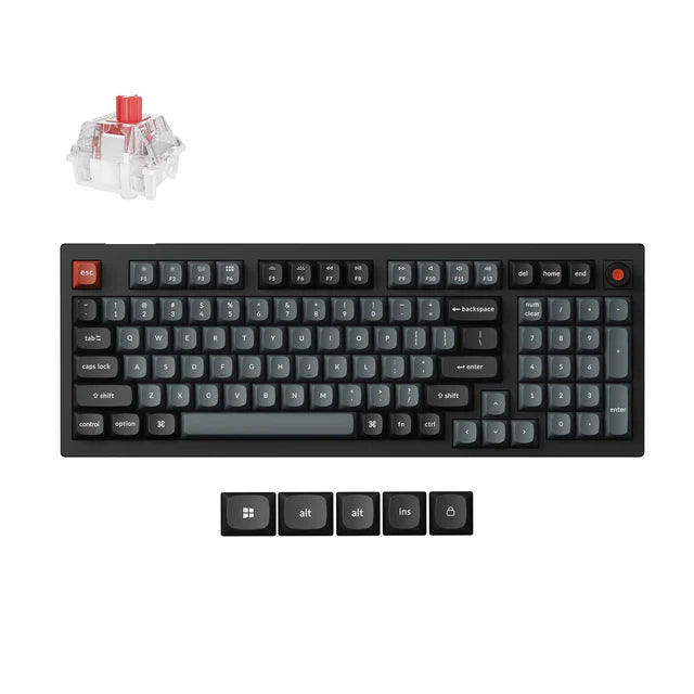 Keychron V5 8K QMK 有線メカニカルキーボード