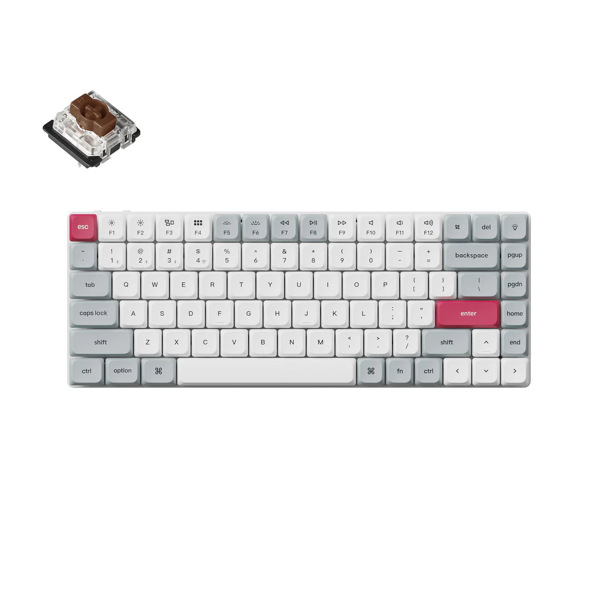 Keychron K3 Max QMK/VIA ワイヤレス カスタム メカニカルキーボード(US ANSI 配列)