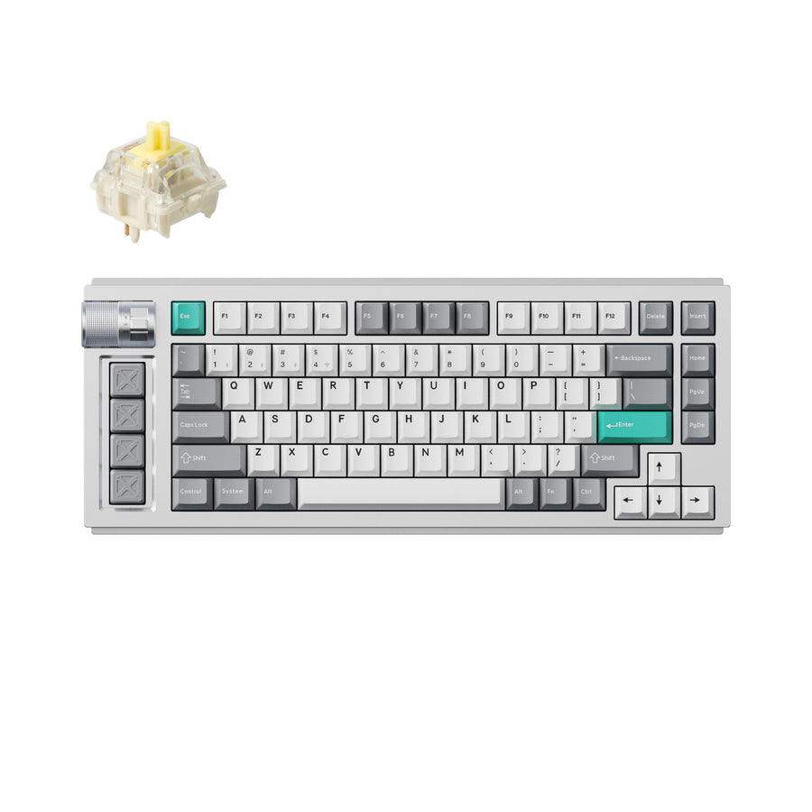 Lemokey L1 QMK/VIA ワイヤレス カスタム・ゲーミングキーボード(US ANSI 配列)