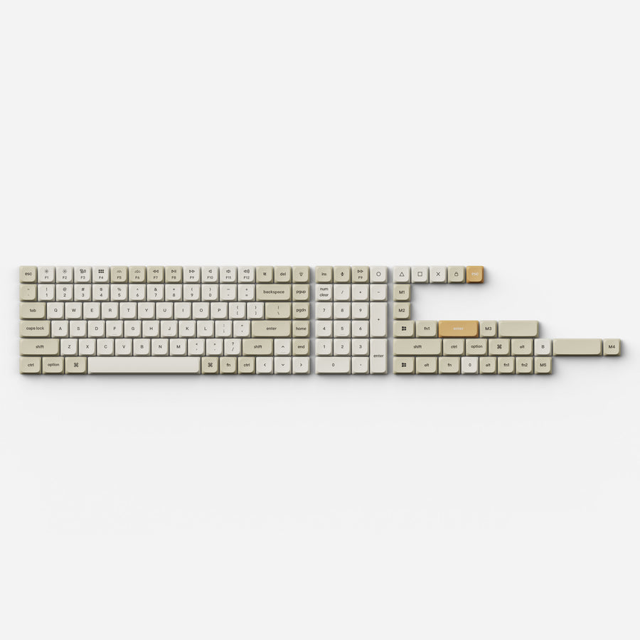 ロープロファイル ダブルショット PBT LSA キーキャップセット(バージョン 2)