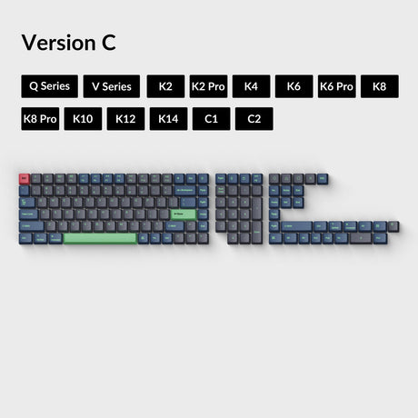 OEM 昇華型染色 PBT  キーキャップセット- ハッカー