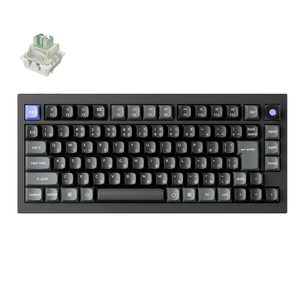 Keychron Q1 HE 8K 磁気スイッチキーボード (JIS配列)