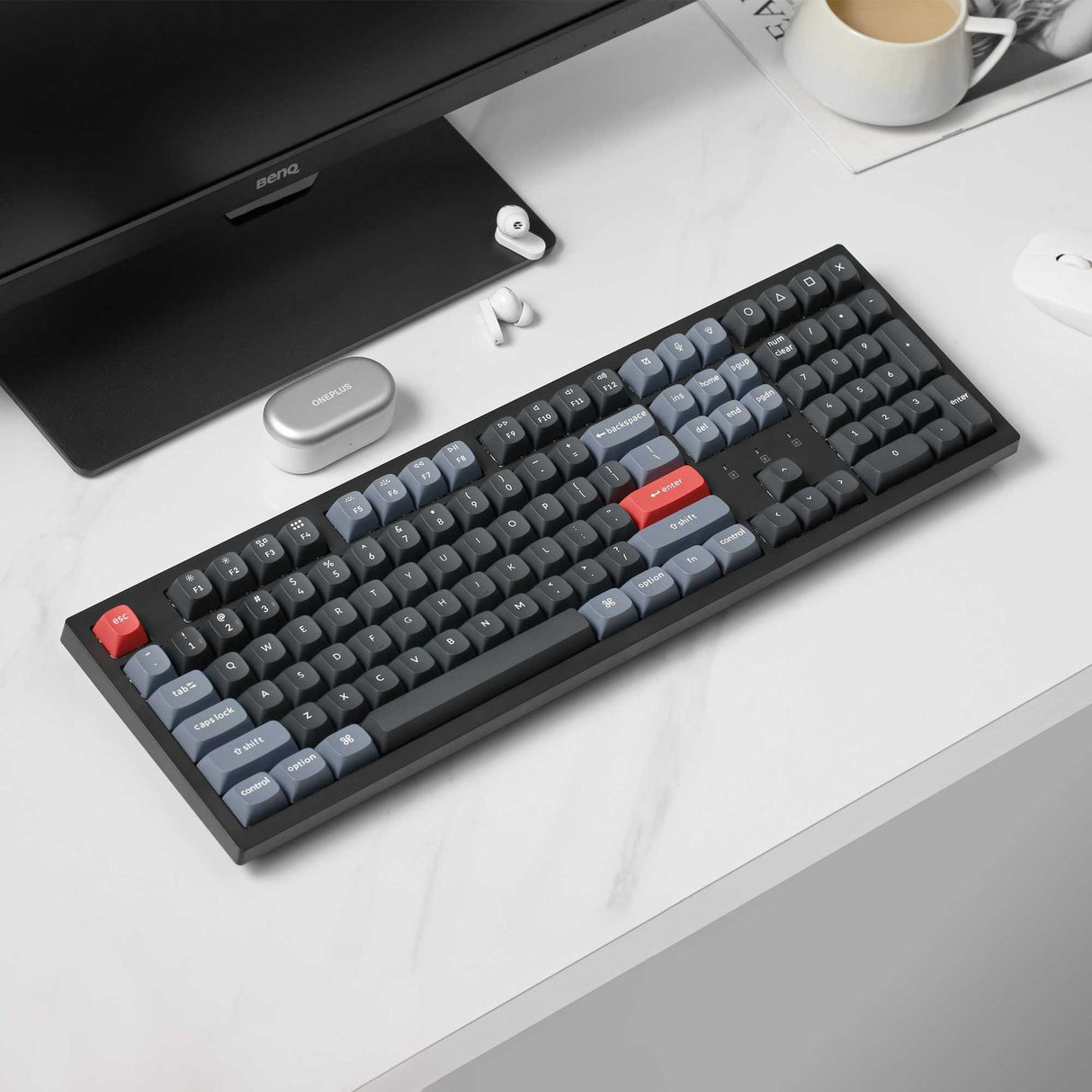 Keychron K10 Pro QMK/VIA ワイヤレスカスタムメカニカルキーボード(US ANSI 配列)