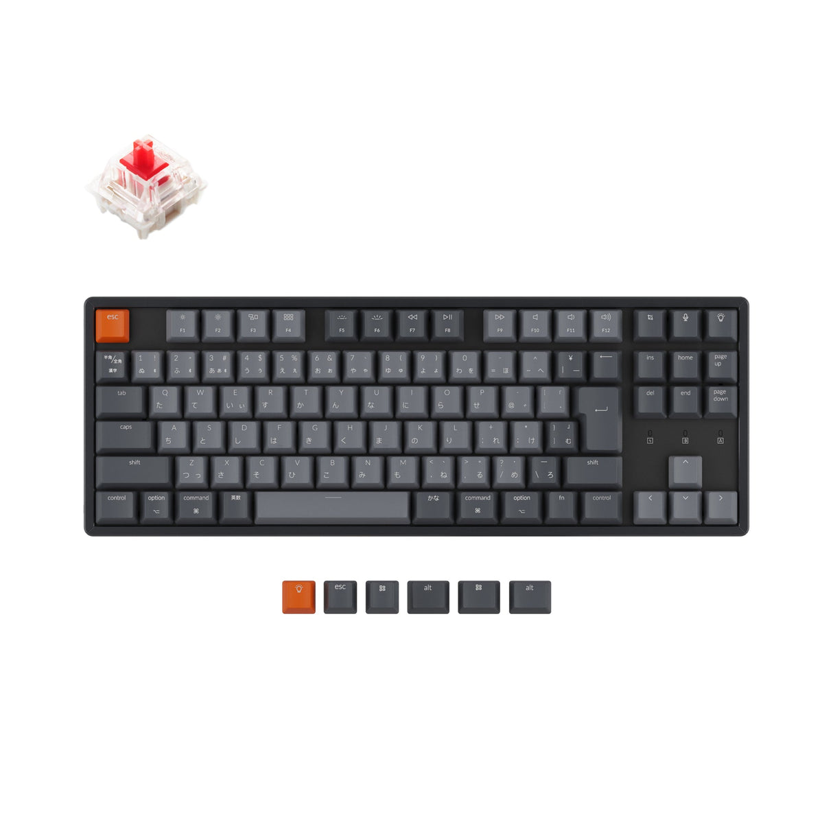 Keychron K8ワイヤレスメカニカルキーボード(日本JISレイアウト)