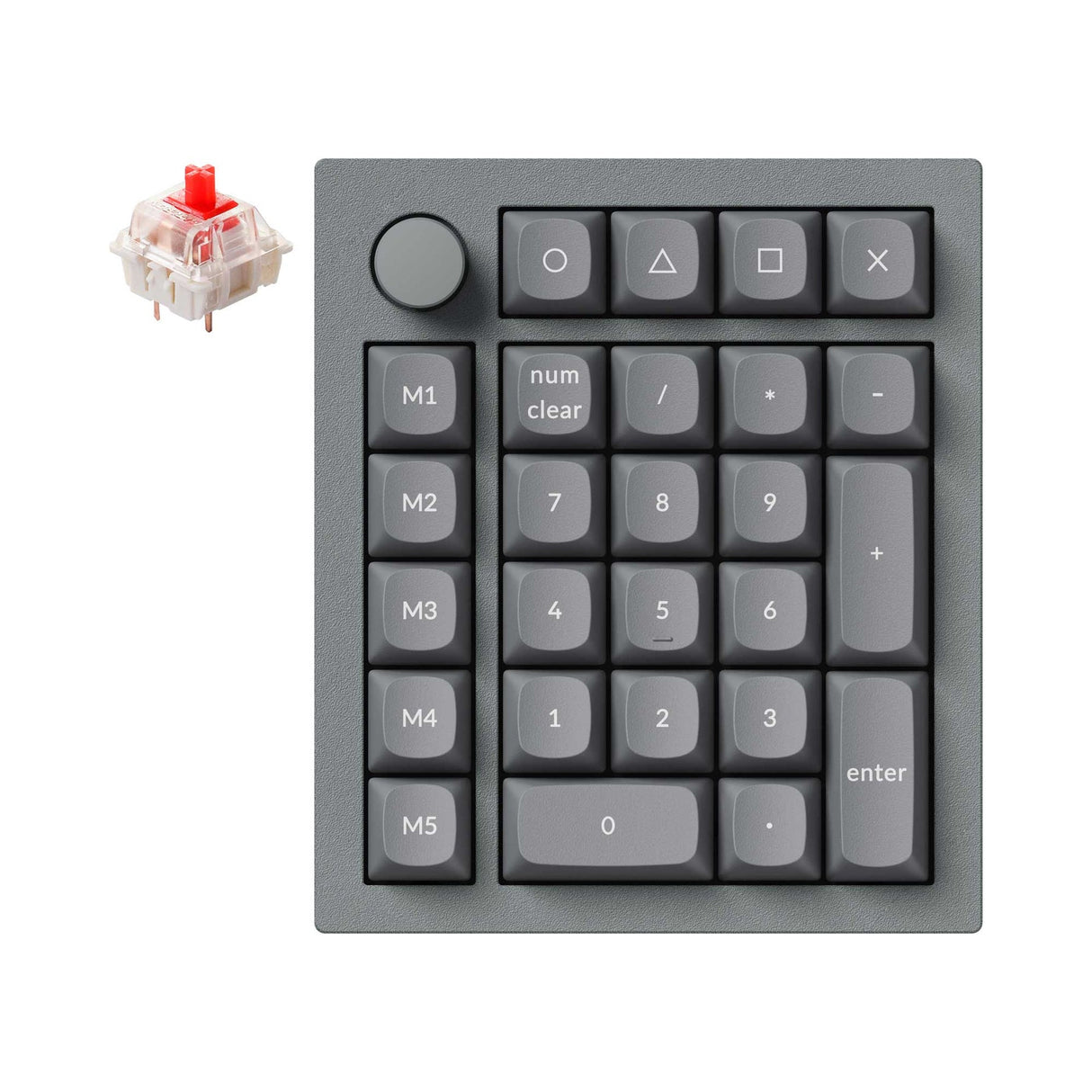 Keychron Q0 Plus QMK カスタム ナンバー パッド