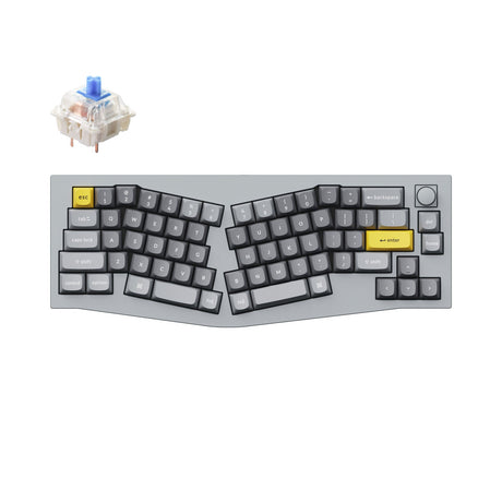 Keychron Q8 (アリスレイアウト)QMKカスタムメカニカルキーボード