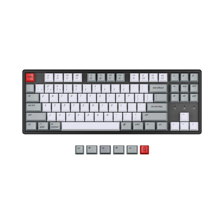 Keychron OEMプロフィール PBT レトロ キーキャップセット