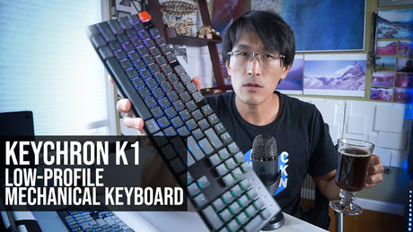 Keychron K1キーボードのレビュー動画