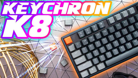 Keychron Keychronキーボードビデオレビュー - K6、K8