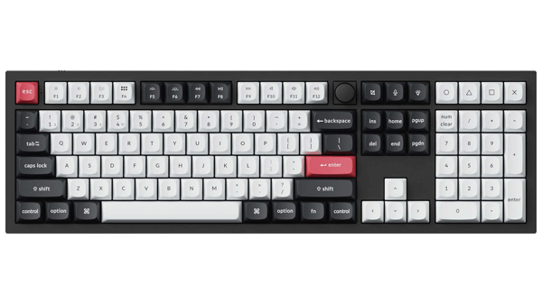 100% layout Keyboard