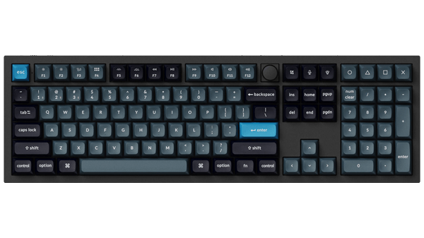 Keychron Q10 Max JIS 赤軸 & Siliconeパームレスト Keychron Q10 Max (Aliceレイアウト) QMK/VIA ワイヤレス