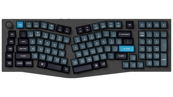 Keychron Q8 メカニカルキーボード Aliceレイアウトのメカニカルキーボード「KeyChron Q8」、7月26