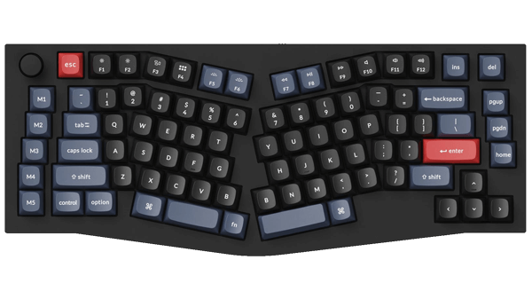 Keychron Q8 Pro (アリスレイアウトUS ANSI 配列）　赤軸 Keychron Q8 Pro（アリスレイアウト）QMKカスタムメカニカル