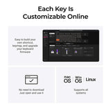 Keychron K8 HE ワイヤレス 磁気センサースイッチ カスタムキーボード 日本語配列