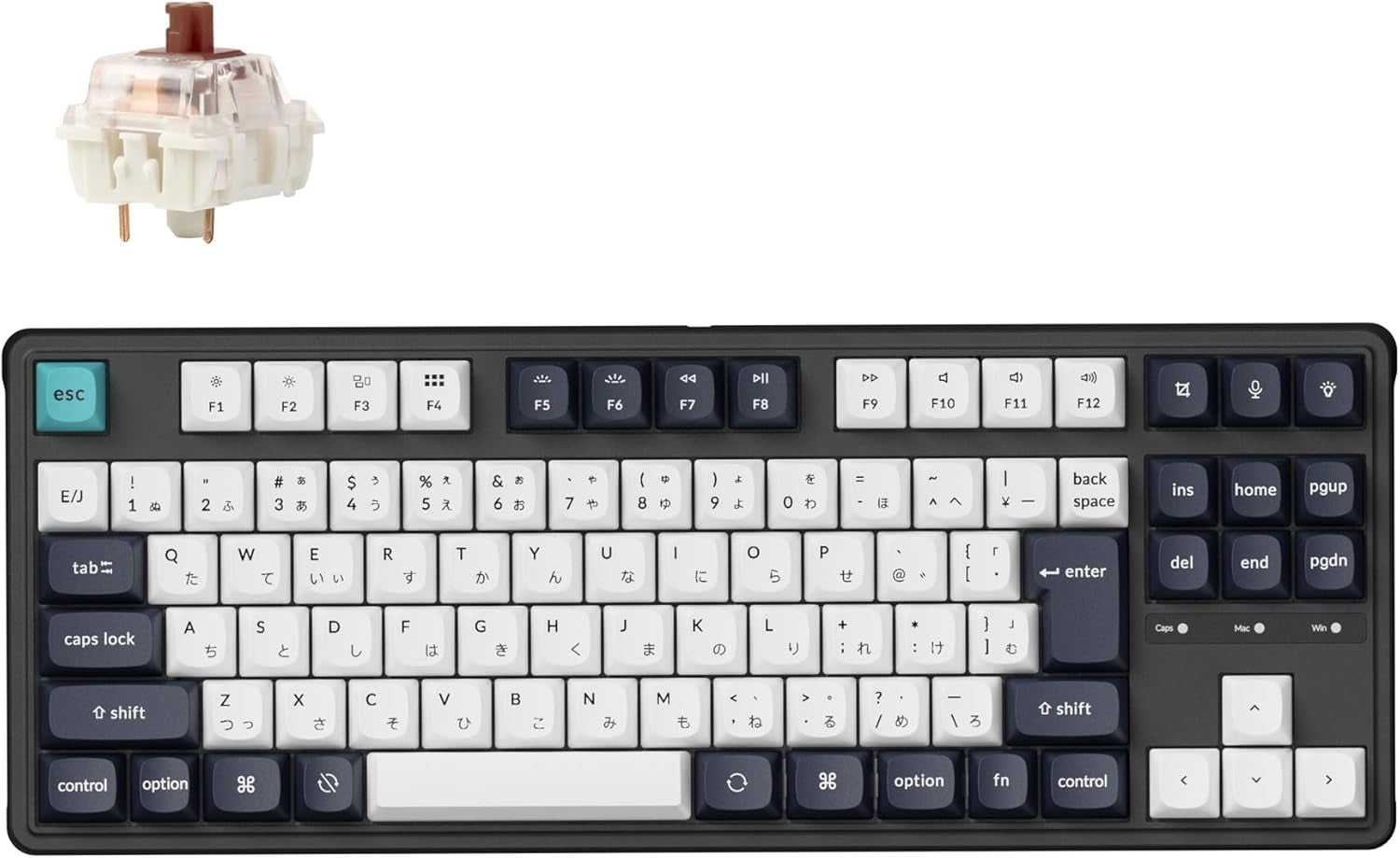 Keychron C3 Pro 有線接続メカニカルキーボード 日本語配列