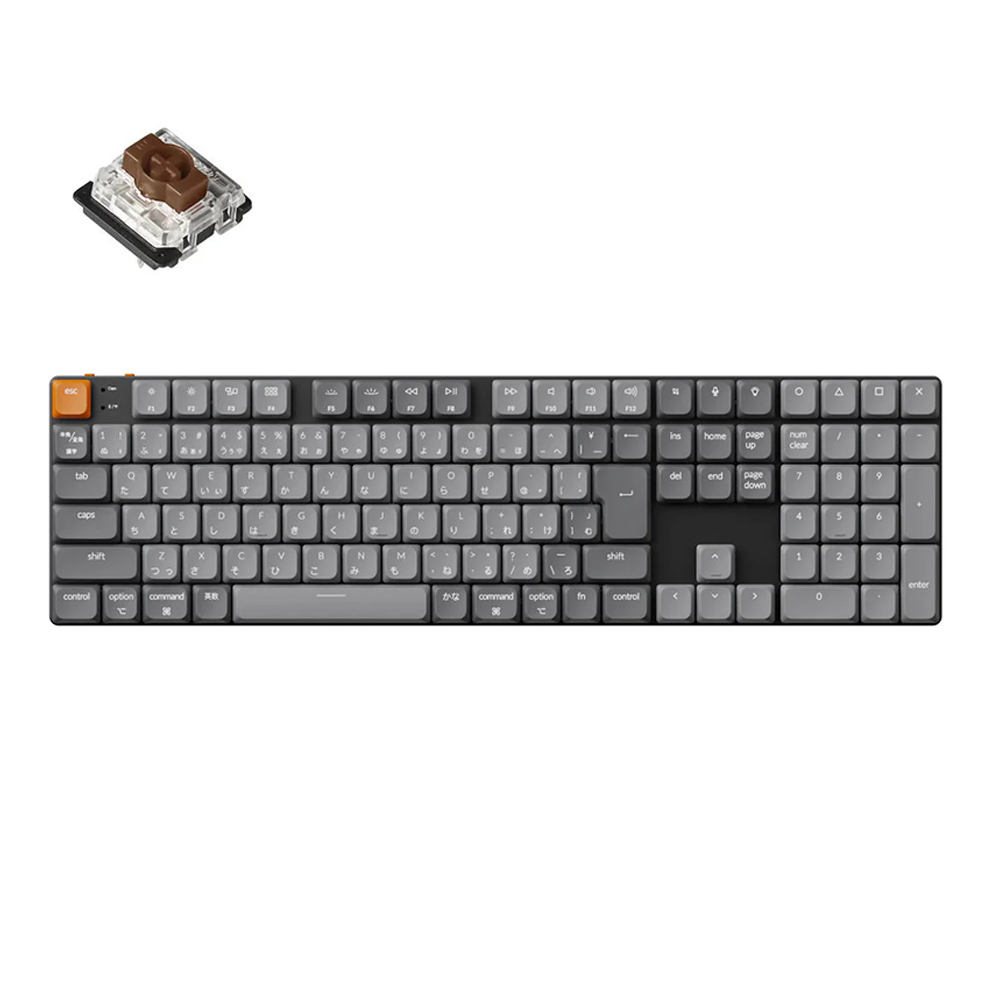 Keychron K5 Max QMK/VIA ¥磻¥ä¥쥹 ¥«¥¹¥¿¥à ¥ᥫ¥˥«¥륭©`¥ܩ`¥ɣ¨JIS ÅäÁУ©