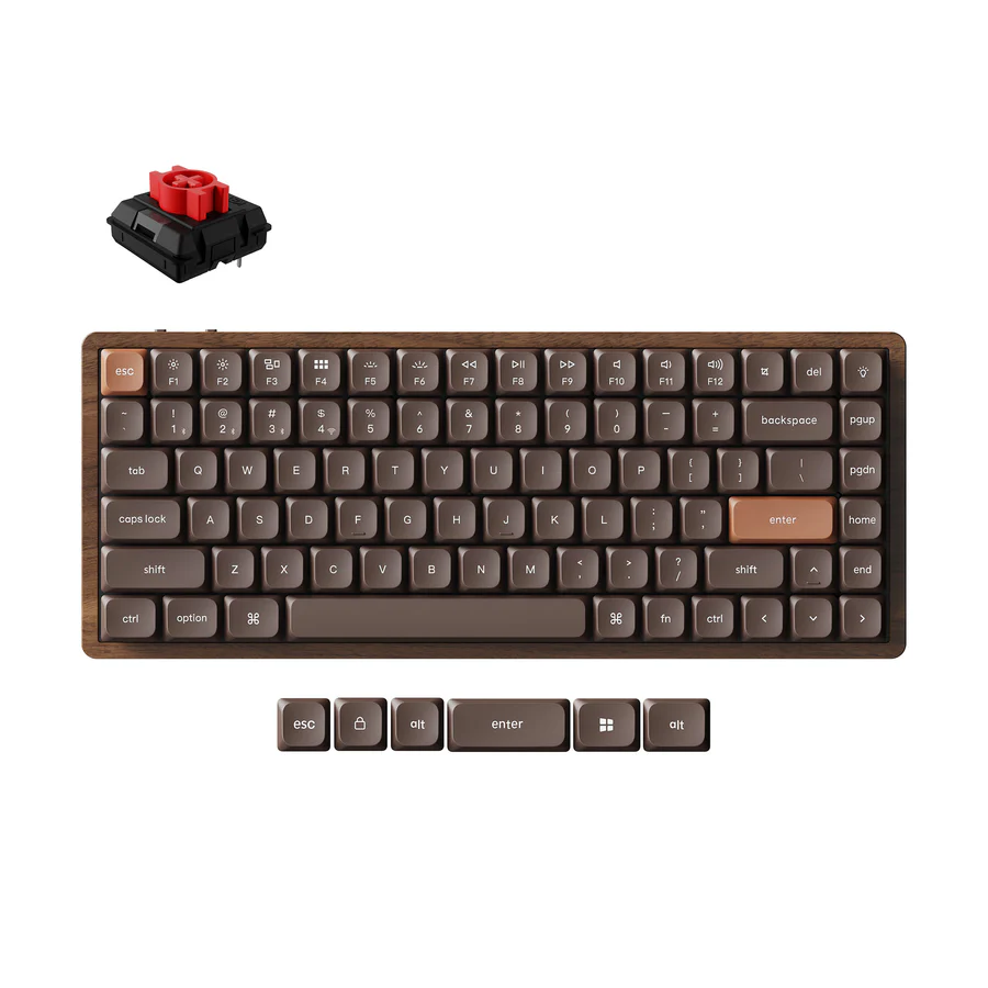 Keychron K3 Max QMK ワイヤレス・カスタムメカニカルキーボード - オールウッド スペシャルエディション