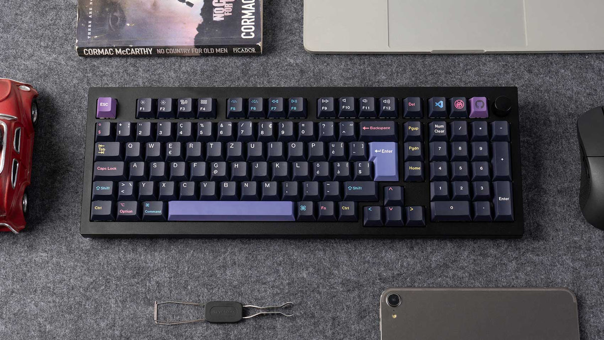 JIS ｜ISO  Cherryプロファイル 昇華印刷PBTキーキャップフルセット - Developer