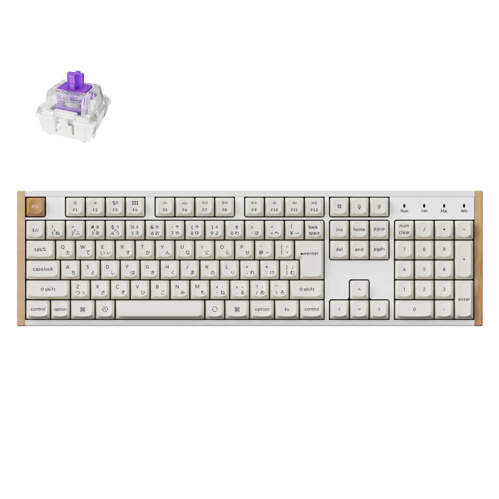 マグネットスイッチ搭載 HE K10 Keychron 無線磁気スイッチカスタムキーボード HE K10 Keychron QMK カスタム ワイヤレス キーボード