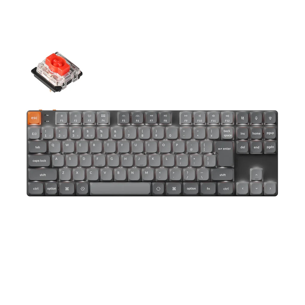 Keychron K1 Max QMK/VIA ワイヤレス カスタム メカニカルキーボード｜日本語配列 かな刻印なし